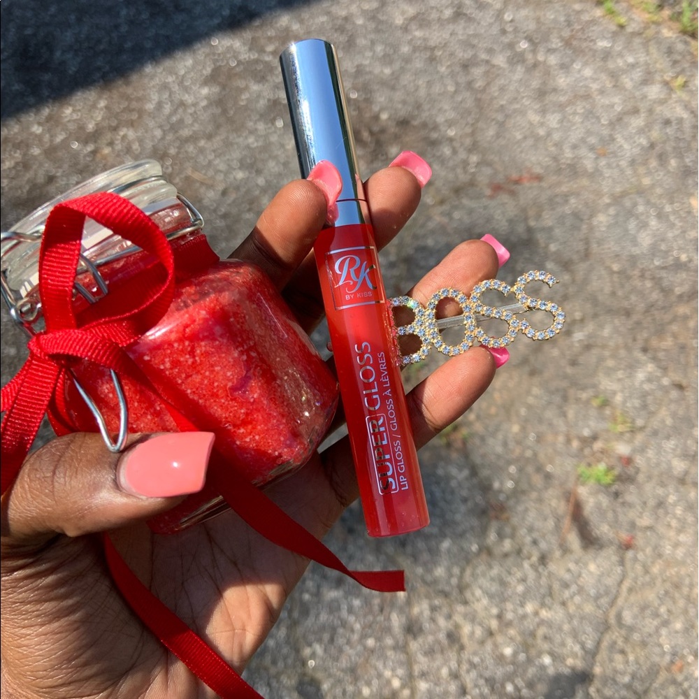 candied lip scrubs